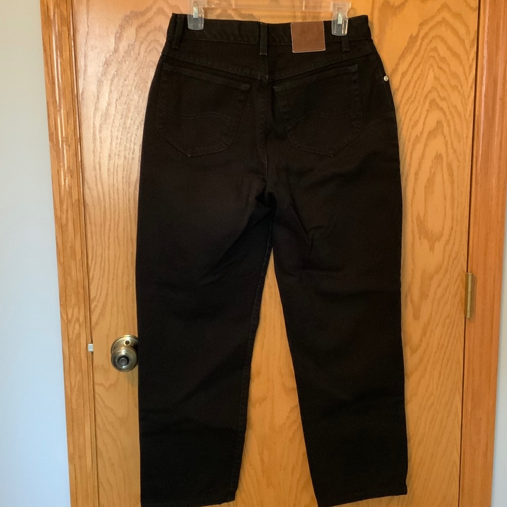 Lee Black Riveted Jeans - Picture 3 of 6